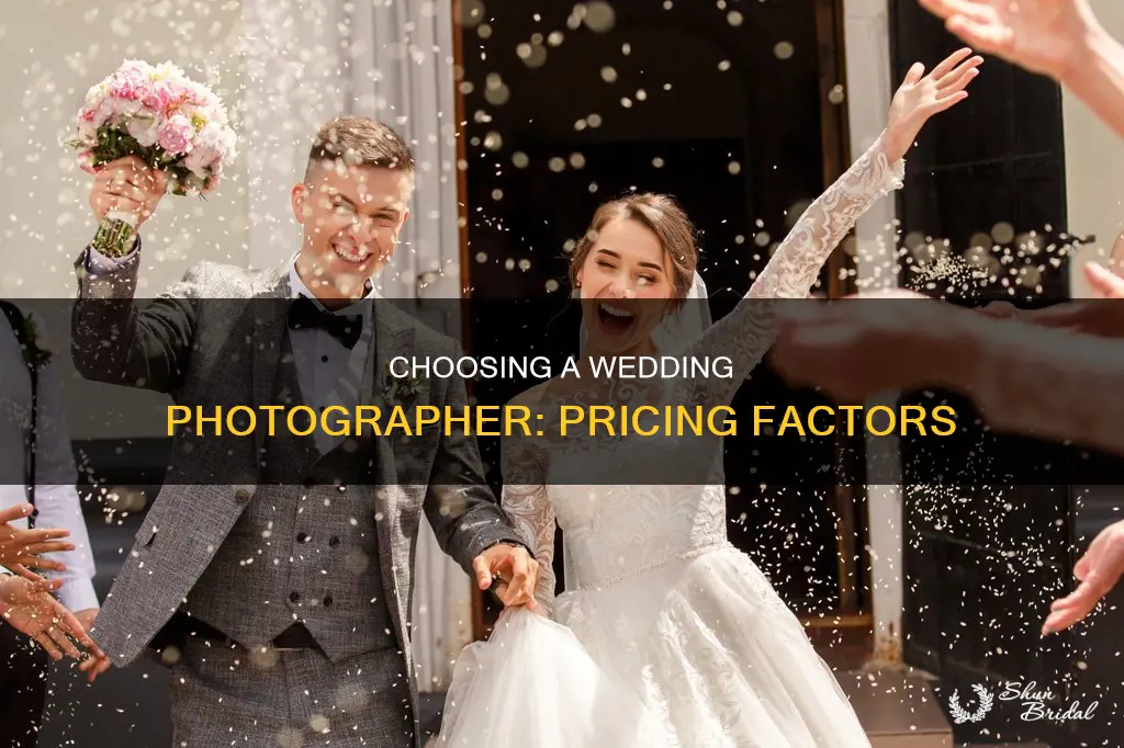 how to decide pricing wedding photographer