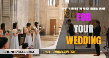 Perfecting Your Wedding Processional: A Step-by-Step Guide to the Order