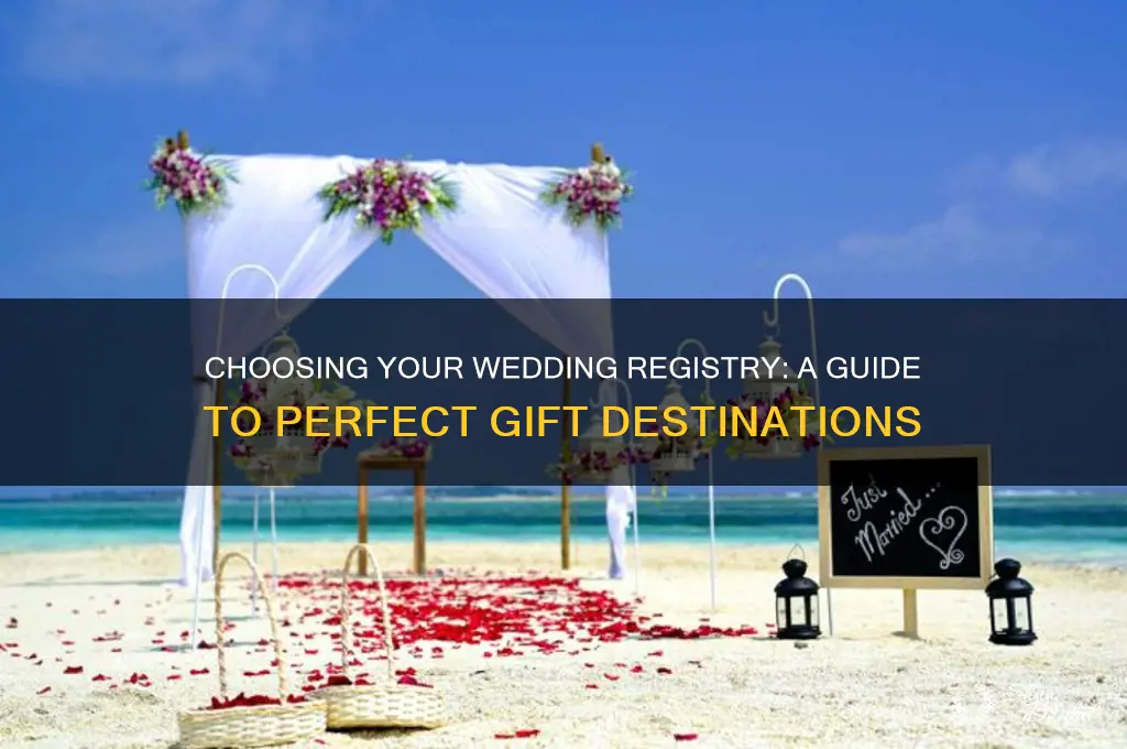 how to decide where to register for wedding