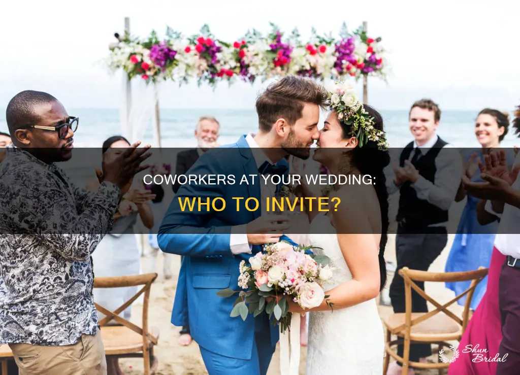 how to decide which coworkers to invite to wedding