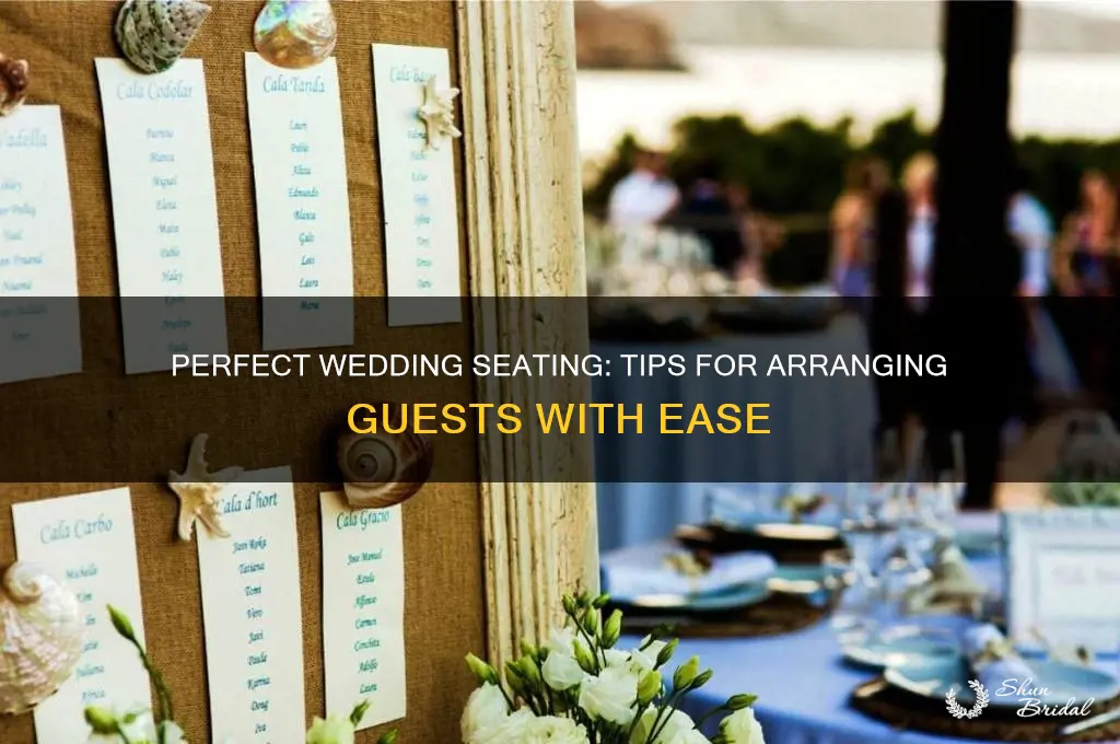 how to decide who sits where at a wedding