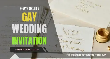 Navigating Declining a Gay Wedding Invitation Gracefully