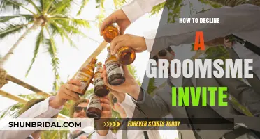 Gracefully Declining a Groomsmen Invite: Tips for a Polite Response