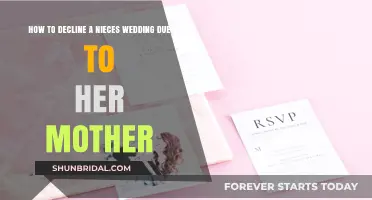 Politely Declining Your Niece's Wedding Invitation: Navigating Family Dynamics