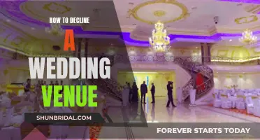 Declining a Wedding Venue: Tips for a Graceful Exit