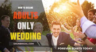 Gracefully Declining Adults-Only Wedding Invitations: A Guide for Guests