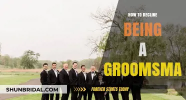 Politely Declining Groomsman Duties: A Guide to Saying No Gracefully