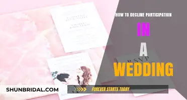 Gracefully Declining a Wedding Invitation: A Guide to Saying No