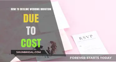 Politely Declining Wedding Invitations: Managing Finances with Grace and Honesty
