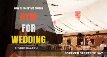 Transforming Your Church Gym into a Stunning Wedding Venue: Tips and Tricks
