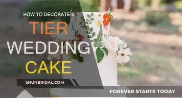 Designing a 3-Tier Wedding Cake: Tips and Tricks