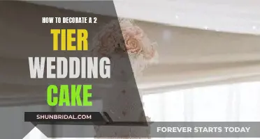 Designing a 2-Tier Wedding Cake: Simple Steps for Beginners