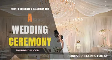 Elegant Ballroom Wedding Decor: Transforming Your Ceremony Space with Style
