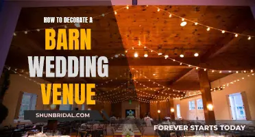 Rustic Barn Wedding Decor: Simple, Natural, and Elegant