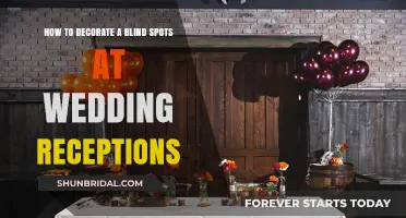 Blind Spots: Creative Ways to Decorate Your Wedding Reception