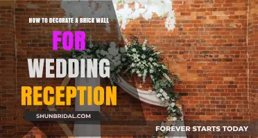 Brick Wall Wedding Decor: Creative Ways to Enhance Your Reception