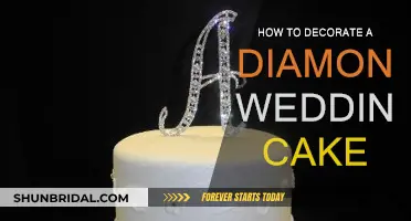 Creating a Sparkling Diamond Wedding Cake