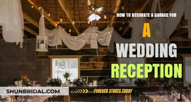 Garage Wedding Reception: Decorating a Unique Space