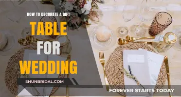 Elegant Wedding Gift Table Decor Ideas for Your Special Day