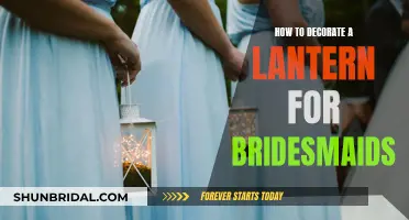 Decorating Lanterns for Bridesmaids: Creative Ways to Illuminate