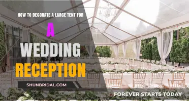 Transforming Tents: Decorating Large Wedding Receptions