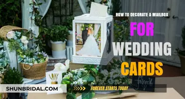 Elegant Mailbox Decor Ideas for Wedding Card Collection