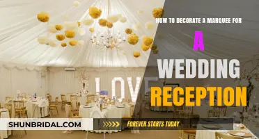 Marquee Wedding Decor: Tips for a Dreamy Reception