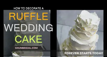 Creating a Ruffle Wedding Cake: Tips for Beginners