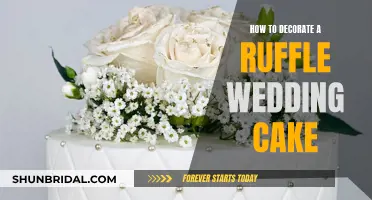 Creating a Ruffle Wedding Cake: Decorating Tips and Tricks