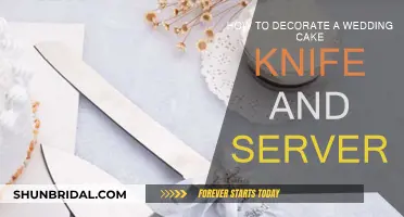 Personalizing Your Wedding Cake Knife and Server