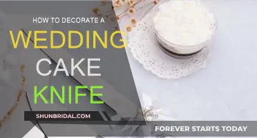 Personalizing Your Wedding Cake Knife: Creative Decor Ideas