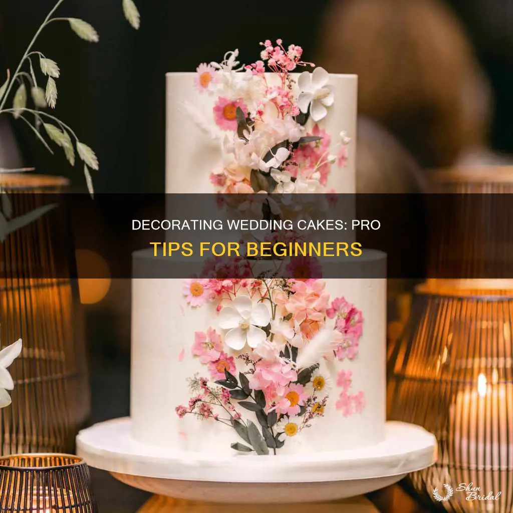 how to decorate a wedding cake like a pro