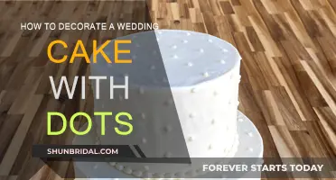 Creating a Wedding Cake with Dot Decor: A Guide