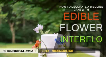 Decorating Wedding Cakes with Edible Flowers: Interflora's Guide