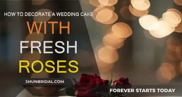 Fresh Roses for Wedding Cakes: A Step-by-Step Guide