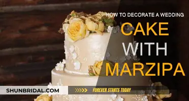 Marzipan Wedding Cake Decorating: Easy, Elegant Ideas