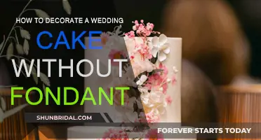 Creating Beautiful Wedding Cakes Without Fondant