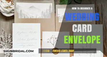 Elegant Wedding Card Envelope Decorating Ideas for a Personalized Touch