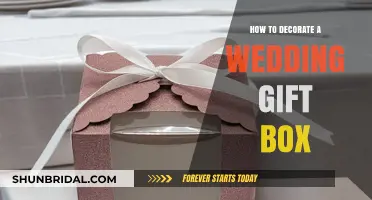 Elegant Wedding Gift Box Decorating Ideas for a Memorable Presentation