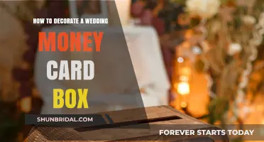 Elegant Wedding Money Card Box Decorating Ideas for Your Special Day