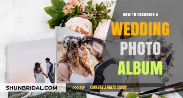 Crafting a Wedding Photo Album: Creative Decoration Ideas