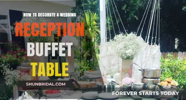 Creative Buffet Table Decorating Ideas for Your Wedding Reception