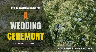 Elegant Wedding Arch Decor: Creative Ideas for Your Ceremony