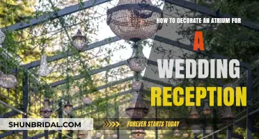 Atrium Wedding Decor: Creative Ways to Celebrate in Style