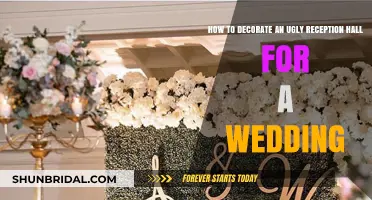 Transforming an Ugly Reception Hall for Your Dream Wedding