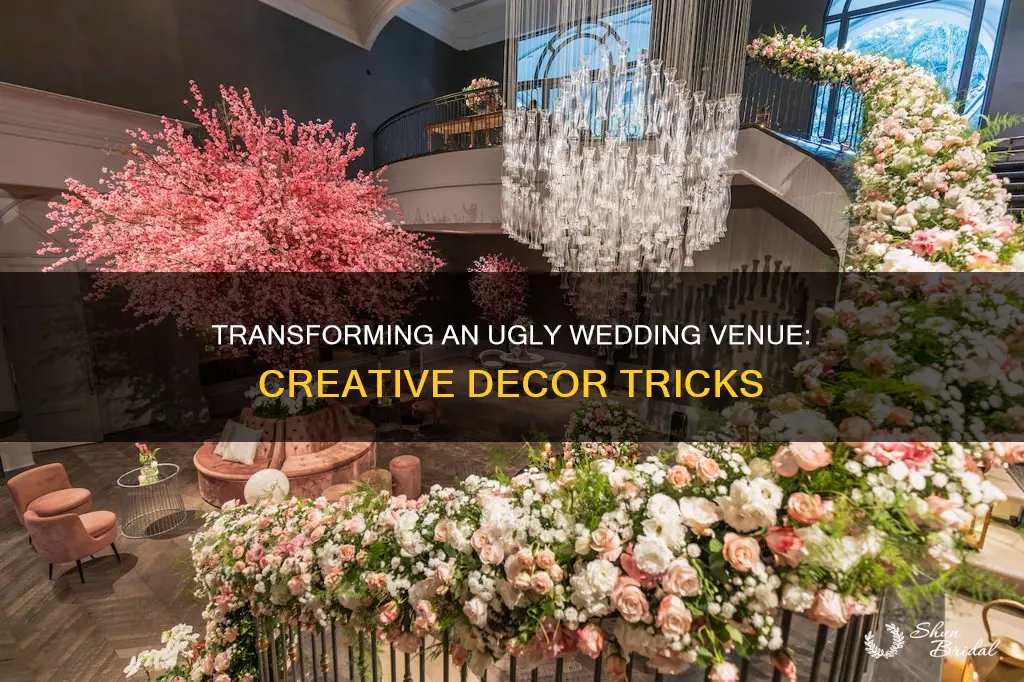 how to decorate an ugly wedding venue
