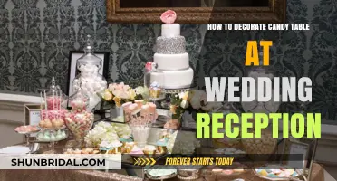 Candy Table Decor Ideas for Your Wedding Reception