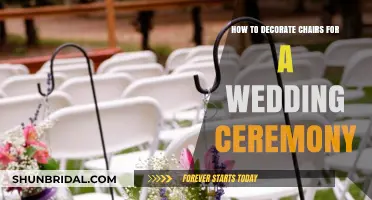 Elegant Wedding Chair Decor Ideas for a Stunning Ceremony