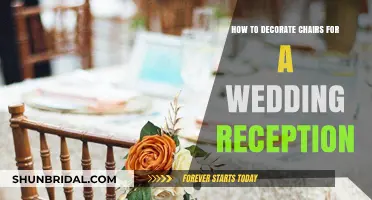 Wedding Chair Decor: Creative Ways to Transform Your Reception Space