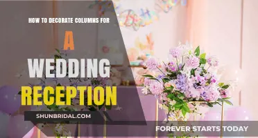 Wedding Columns: Creative Ways to Decorate for Your Reception